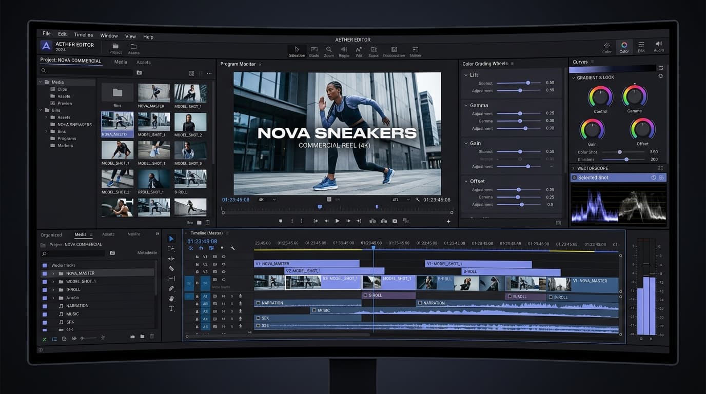 Video Creation & Editing sample showcase