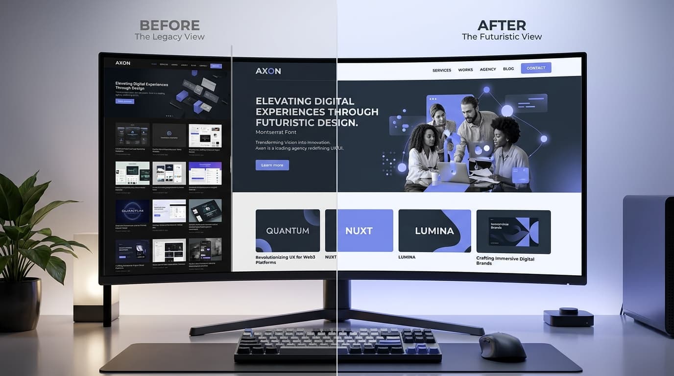 Website Redesign & Enhancement sample showcase